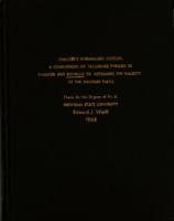 Chaucer's normalized diction : a comparison of recurring phrases in Chaucer and Beowulf to determine the validity of the Magoun thesis