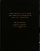 Student subcultures : an analysis of their origins and affects on student attitude and value change in higher education