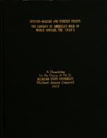 Opinion-makers and foreign policy : the concept of America's role in world affairs, the 1920's