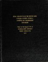 Social organization in the Japanese quail (Coturnix coturnix japonica) : appetitive and consummatory components