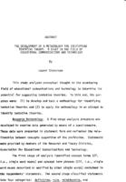 The development of a methodology for identifying tentative theory : a study in the field of educational communications and technology