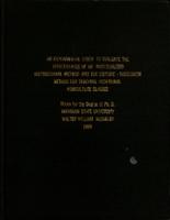 An experimental study to evaluate the effectiveness of an individualized instructional method and the lecture-discussion method for teaching vocational agriculture classes