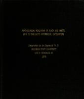 Physiological reactions of black and white men to simulated interracial encounters