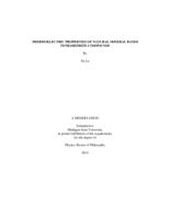 Thermoelectric properties of natural mineral based tetrahedrite compounds