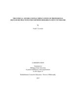 The ethical and relational implications of professional disclosure practices for certified rehabilitation counselors