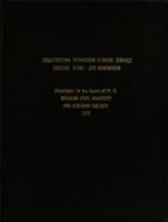 Organizational interaction in social services systems : a two-city comparison