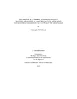 Dynamics of Sea Lamprey, Petromyzon marinus, spawning migrations in large rivers, with application to population assessment and control in the Great Lakes