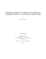 Integral models of certain PEL Shimura varieties with Gamma 1(p)-type level structure
