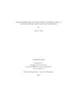 Characterization of anisotropic materials using a partially-filled rectangular waveguide