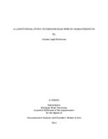 A longitudinal study of Parkinsonian speech characteristics