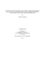 The effects of the Incredible Years Teacher Classroom Management group training on teacher strategy use, classroom environment, relationships, and student internalizing behavior