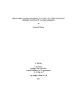 Behavioral and physiological reactivity to stress in infants exposed to intimate partner violence