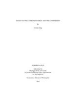 Essays on price discrimination and price dispersion