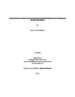 Limitations of larval walleye (Sander vitreus) production in Michigan's inland waterway