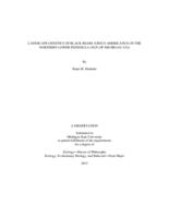 Landscape genetics of black bears (Ursus americanus) in the Northern Lower Peninsula (NLP) of Michigan, USA