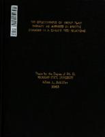 The effectiveness of group play therapy as assesed by specific changes in a child's peer relations