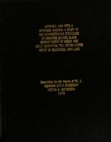 Marginal man with marginal mission : a study of the administrative strategies of Ambrose Caliver, Black administrator of Negro and adult education, the United States Office of Education, 1930-1962