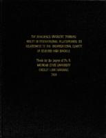 The principal's divergent thinking ability in interpersonal relationships : its relatedness to the organizational climate of selected high schools