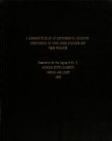 A comparative study of environmental education competencies of third grade students and their teachers