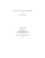 Essays in public and health economics