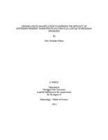 Microclimate manipulation to improve the efficacy of entomopathogens targeting plum curculio larvae in Michigan orchards