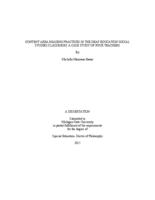 Content area reading practices in the deaf education social studies classroom : a case study of four teachers