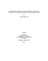 Reconnecting the music-making experience : avenues for sustainability and musical artistry in academic percussion