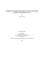 Communication between hearing parents and young children with hearing loss : information parents receive and utilize to support children's language development