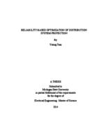 Reliability-based optimization of distribution system protection