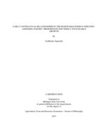 Early contractual relationships in the renewable energy industry : assessing parties' preferences for timely sustainable growth