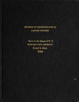 Diffusion of polyelectrolytes in aqueos solution