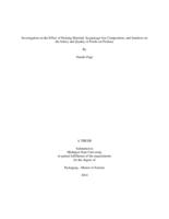 Investigation on the effect of packing material, in-package gas composition, and sanitizer on the safety and quality of fresh-cut produce