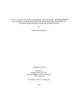 "I have a chance to make it different for this child" : an exploration of maternal cumulative risk and child welfare outcomes of children born during maternal incarceration