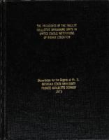 The presidents of the faculty collective bargaining units in United States institutions of higher education