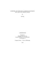 Geometric and topological modeling techniques for large and complex shapes