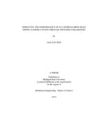 Improving the performance of an under-damped mass spring damper system through switched parameters