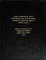 Teaching as communication : areas of presuppostition in Israel Scheffler's rational restrictions of manner complemented by empathic listening