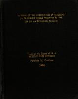 A study of the effectiveness of teaching by television versus teaching by the use of an extension bulletin