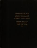 A phonographic study of the phonetic deviations of Chinese students in the pronunciation of sounds of the English language