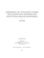 Assessment of ultrasonic guided wave inspection methods for structural health monitoring