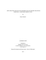 How child welfare involved mothers' trauma history influences parenting : a grounded theory study