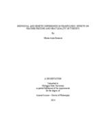 Individual and genetic differences in fearfulness : effects on feather pecking and meat quality of turkeys