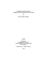 The effect of dietary cobalt concentrations on fiber digestion in horses