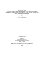 Beating the odds : a case study of a low-income, minority public high school with higher than expected four-year college-going and the partnership that helped make it possible