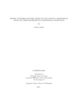 Finding optimized bounding boxes of polytopes in d-dimensional space and their properties in k-dimensional projections