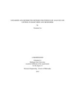 Linearized and distributed methods for power flow analysis and control in smart grids and microgrids