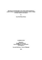 The role of topography and cover crops in Michigan agricultural ecosystems and its potential effect under future climate scenarios