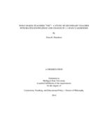 What makes teachers "TIK"? : a study of secondary teacher integrated knowledge and change in 1:1 iPad classrooms