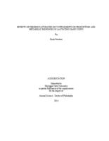 Effects of feeding saturated fat supplements on production and metabolic responses in lactating dairy cows