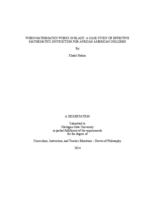 When mathematics works in black : a case study of effective mathematics instruction for African American children